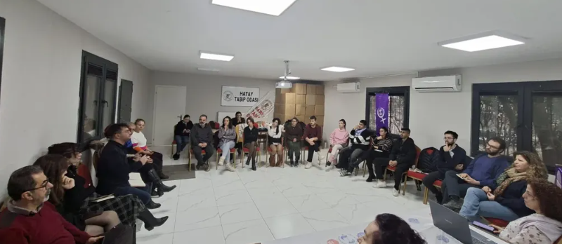 Deprem sonrası halk sağlığının tüm boyutlarını ele aldığımız üç oturumu başarıyla gerçekleştirdik.