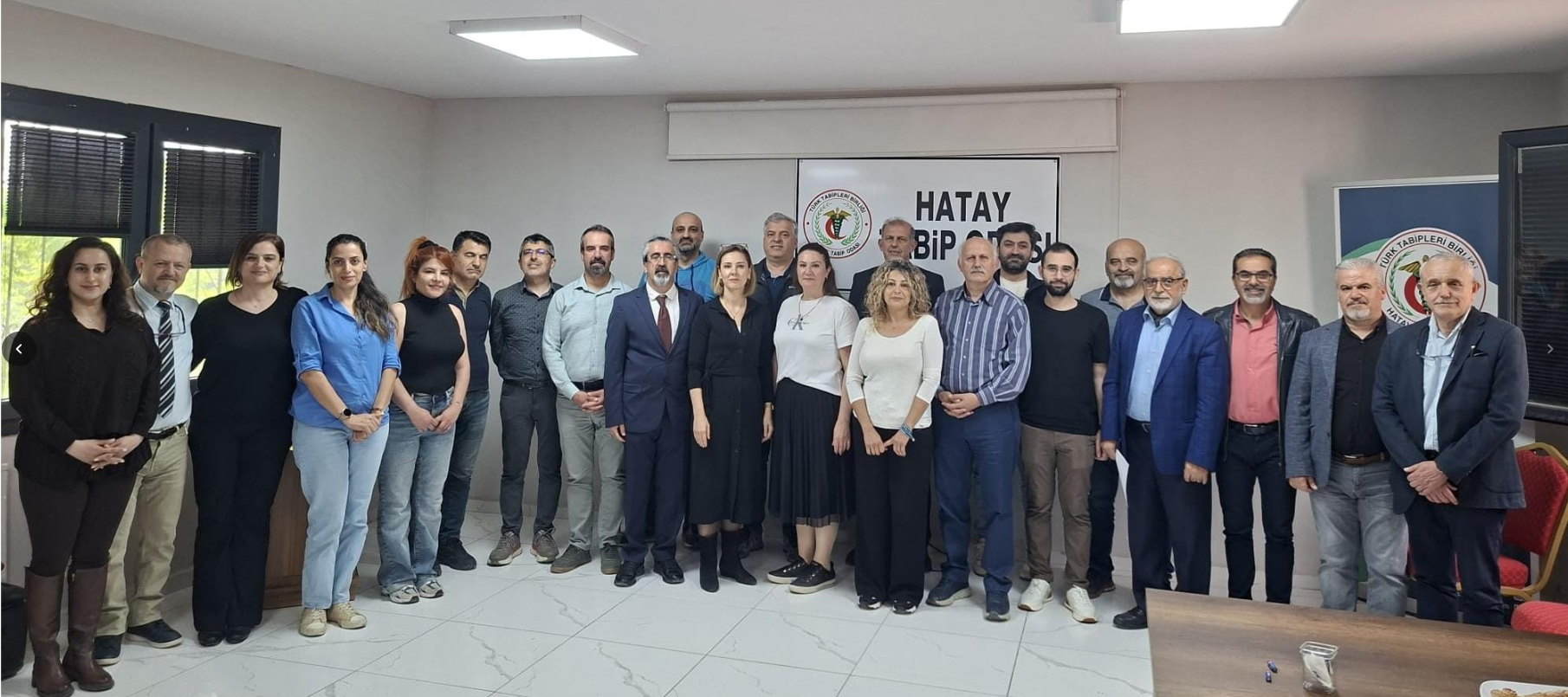 Hatay Tabip Odası Seçimli Olağan Genel Kurulu 18-19 Nisan 2026 tarihlerinde gerçekleşmiştir